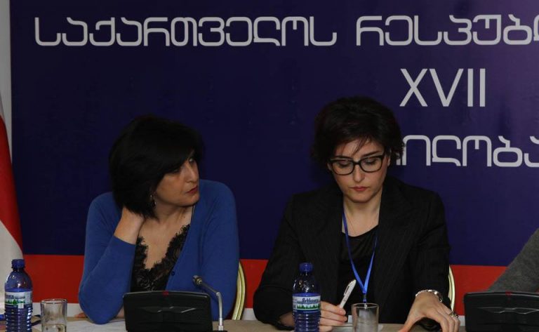 ბოიკოტის რეჟიმის პარალელურად ვაგრძელებთ მოლაპარაკებების პროცესის მხარდაჭერასაც – ხათუნა სამნიძე, თამარ კორძაია