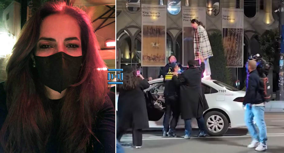 Shorena Lobjanidze Tamara Lortkipanidzis protesttan dakavshirebit