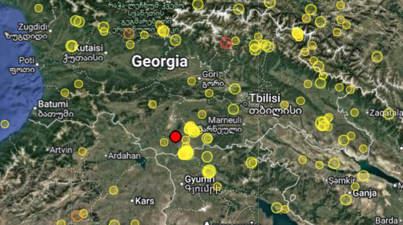 23 ივლისს თბილისის დროით 00:34-ზე საქართველოში 3.0(Ml) მაგნიტუდის სიდიდის მიწისძვრა მოხდა